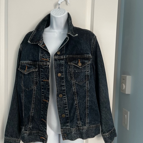 Ladies jean jacket size L - Picture 3 of 5